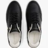 Sneaker da tennis in pelle metallizzata Sneaker da tennis in pelle metallizzata