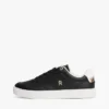 Sneaker da tennis in pelle metallizzata Sneaker da tennis in pelle metallizzata