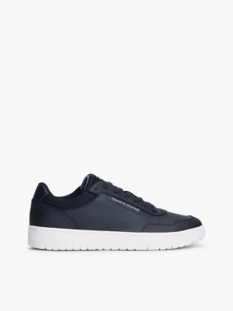 Sneaker da tennis in pelle mista Sneaker da tennis in pelle mista