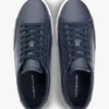 Sneaker in misto pelle vulcanizzata Sneaker in misto pelle vulcanizzata