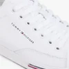 Sneaker in misto pelle vulcanizzata Sneaker in misto pelle vulcanizzata