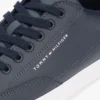 Sneaker in misto pelle vulcanizzata Sneaker in misto pelle vulcanizzata