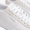 Sneaker in pelle scamosciata a contrasto Sneaker in pelle scamosciata a contrasto