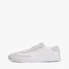 Sneaker in pelle scamosciata a contrasto Sneaker in pelle scamosciata a contrasto