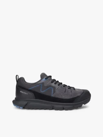 Sneaker in pelle scamosciata idrorepellente