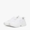 Sneaker in pelle spessa a texture mista