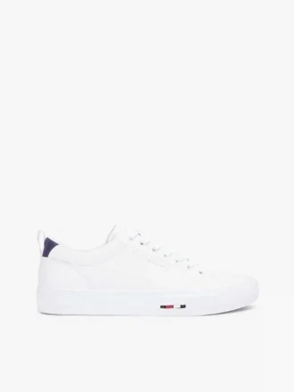 Sneaker in pelle vulcanizzata