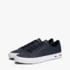 Sneaker in pelle vulcanizzata con striscia bandiera Sneaker in pelle vulcanizzata con striscia bandiera