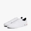 Sneaker in pelle vulcanizzata con striscia bandiera Sneaker in pelle vulcanizzata con striscia bandiera