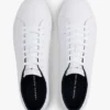 Sneaker in pelle vulcanizzata con striscia bandiera Sneaker in pelle vulcanizzata con striscia bandiera