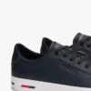 Sneaker in pelle vulcanizzata con striscia bandiera Sneaker in pelle vulcanizzata con striscia bandiera