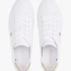 Sneaker in tela con tacco metallico Sneaker in tela con tacco metallico