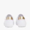 Sneaker in tela con tacco metallico Sneaker in tela con tacco metallico