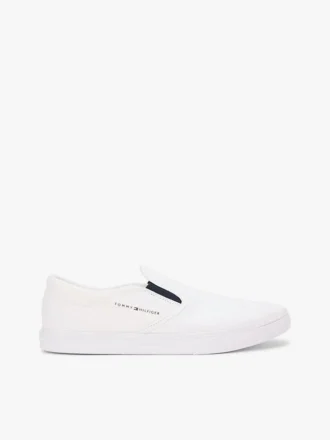 Sneaker slip-on in tela vulcanizzata