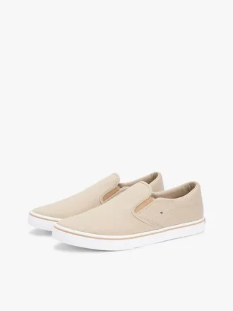 Sneaker slip-on in tela vulcanizzata