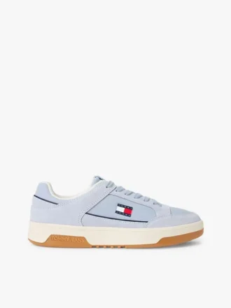 Sneaker Tommy Jeans con suola a conchiglia in materiali misti