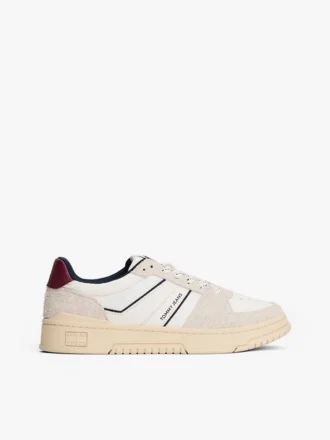 Sneaker Tommy Jeans con suola a cono in pelle scamosciata
