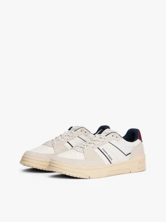 Sneaker Tommy Jeans con suola a cono in pelle scamosciata