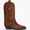 Stivali da cowboy in pelle scamosciata Tommy Jeans Stivali da cowboy in pelle scamosciata Tommy Jeans