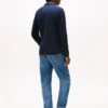 T-shirt a maniche lunghe con logo bandiera tono su tono T-shirt a maniche lunghe con logo bandiera tono su tono