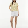 T-shirt a righe con monogramma in stile nautico T-shirt a righe con monogramma in stile nautico