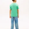 T-shirt a righe con monogramma per bambini T-shirt a righe con monogramma per bambini