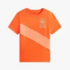 T-shirt a righe con monogramma per bambini T-shirt a righe con monogramma per bambini