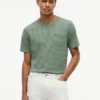 T-shirt a righe con taschino T-shirt a righe con taschino