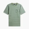 T-shirt a righe con taschino T-shirt a righe con taschino