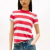 T-shirt a righe Tommy Jeans Regular Fit T-shirt a righe Tommy Jeans Regular Fit