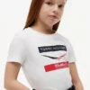 T-shirt a zig-zag Tommy x Cadillac F1® Team per bambini T-shirt a zig-zag Tommy x Cadillac F1® Team per bambini