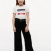 T-shirt a zig-zag Tommy x Cadillac F1® Team per bambini T-shirt a zig-zag Tommy x Cadillac F1® Team per bambini