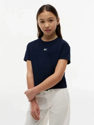 T-shirt con bandiera tono su tono per bambini