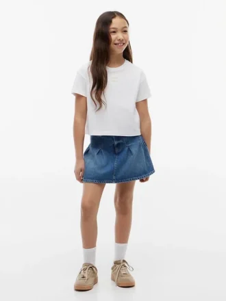 T-shirt con bandiera tono su tono per bambini