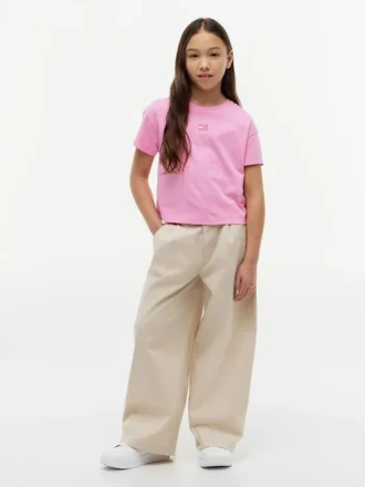 T-shirt con bandiera tono su tono per bambini