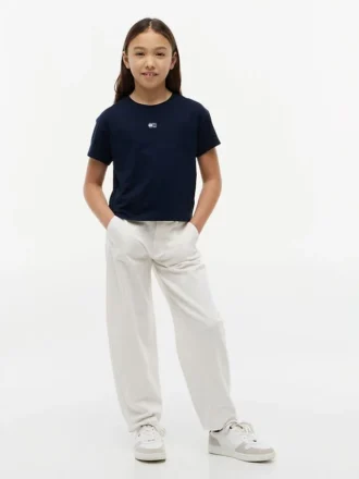 T-shirt con bandiera tono su tono per bambini