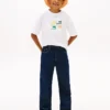 T-shirt con grafica 3D del logo per bambini T-shirt con grafica 3D del logo per bambini