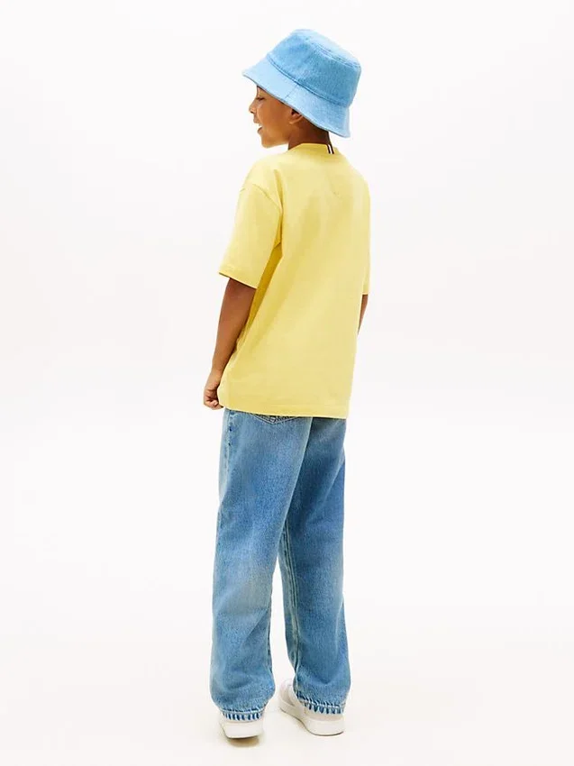 T-shirt con grafica 3D del logo per bambini T-shirt con grafica 3D del logo per bambini
