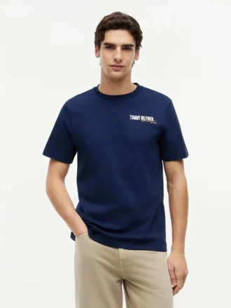 T-shirt con grafica Desert Palm sul retro