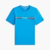 T-shirt con logo a righe Hilfiger T-shirt con logo a righe Hilfiger