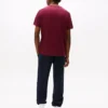 T-shirt con logo bandiera tono su tono T-shirt con logo bandiera tono su tono