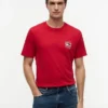 T-shirt con logo Box Flag T-shirt con logo Box Flag