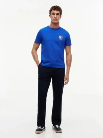 T-shirt con logo Box Flag