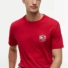 T-shirt con logo Box Flag T-shirt con logo Box Flag