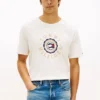T-shirt con logo Circle Flag T-shirt con logo Circle Flag