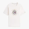 T-shirt con logo Circle Flag T-shirt con logo Circle Flag