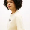 T-shirt con logo Club Crest ricamato T-shirt con logo Club Crest ricamato