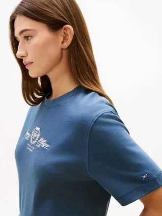 T-shirt con logo Club Crest ricamato
