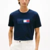 T-shirt con logo Flag Box T-shirt con logo Flag Box