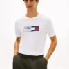 T-shirt con logo Flag Box T-shirt con logo Flag Box